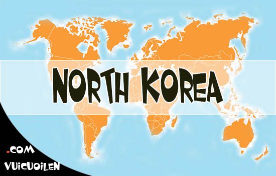 Nước Triều Tiên tiếng anh là gì