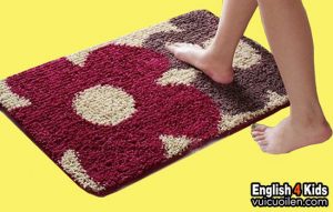 Tấm thảm tiếng anh là gì