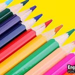 Cái bút chì màu tiếng anh là gì