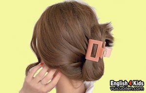 Cái kẹp tóc càng cua tiếng anh là gì