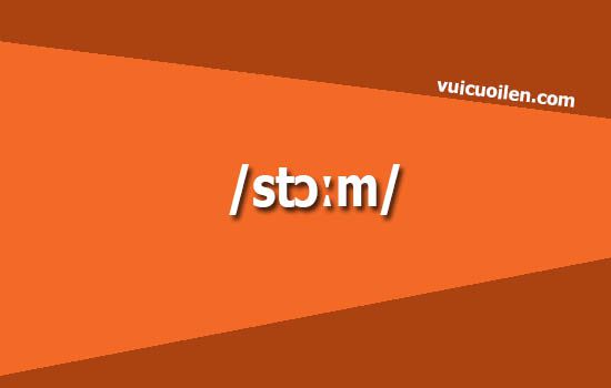 Cơn bão tiếng anh là gì