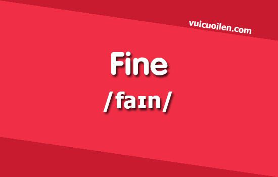 Trời khô ráo tiếng anh là gì