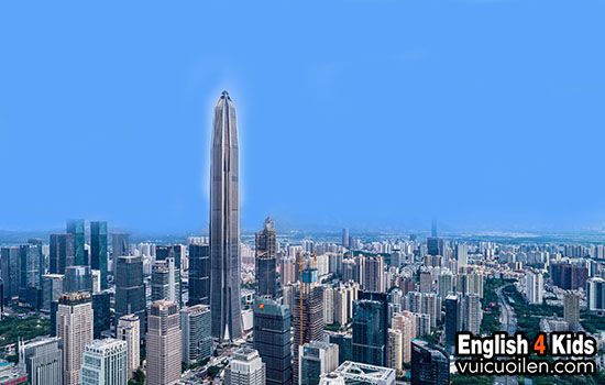 Tòa nhà chọc trời tiếng anh là gì