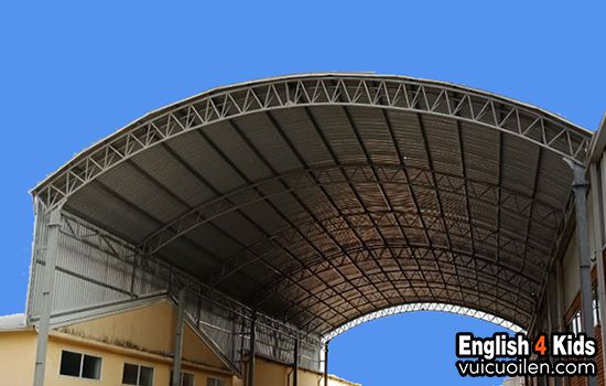 Hình vòm tiếng anh là gì