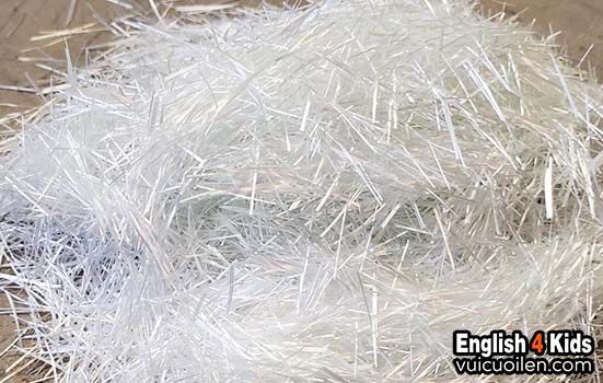 Sợi thủy tinh tiếng anh là gì