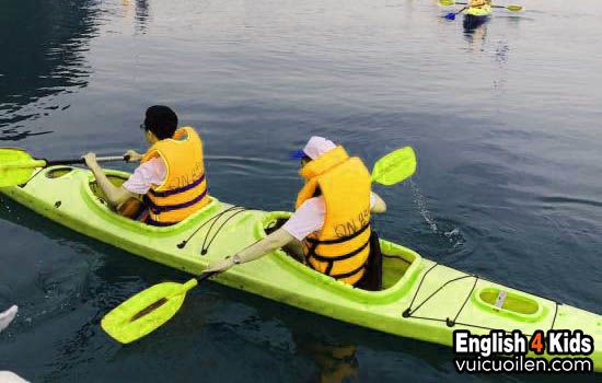 Môn chèo thuyền tiếng anh là gì