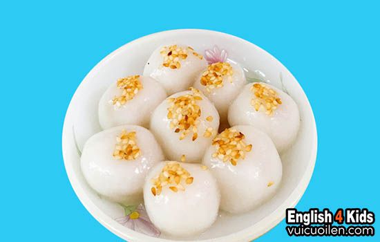 Bánh trôi tiếng anh là gì