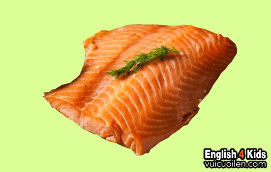 Cá hồi hun khói tiếng anh là gì