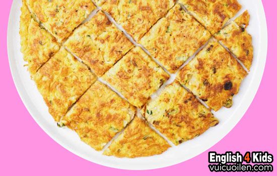 Trứng rán tiếng anh là gì