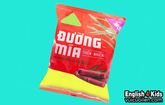 Đường mía tiếng anh là gì