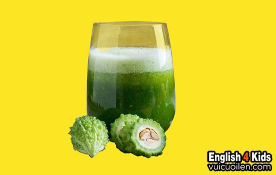 Sinh tố mướp đắng tiếng anh là gì