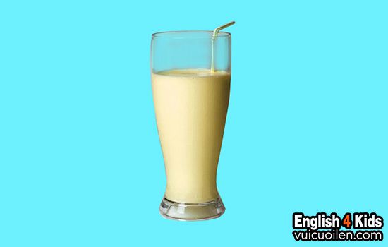 Sinh tố sầu riêng tiếng anh là gì