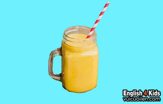 Sinh tố xoài tiếng anh là gì