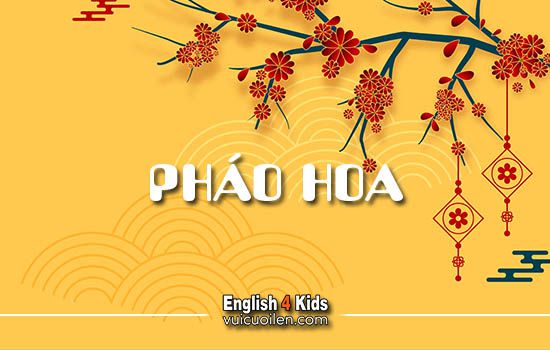 Pháo hoa tiếng anh là gì