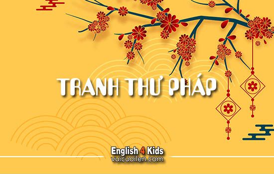 Tranh thư pháp tiếng anh là gì