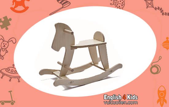 Ngựa gỗ bập bênh tiếng anh là gì