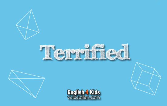 Terrified tiếng anh là gì