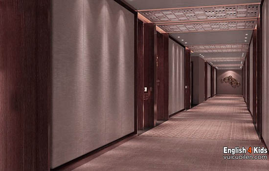 Corridor tiếng anh là gì